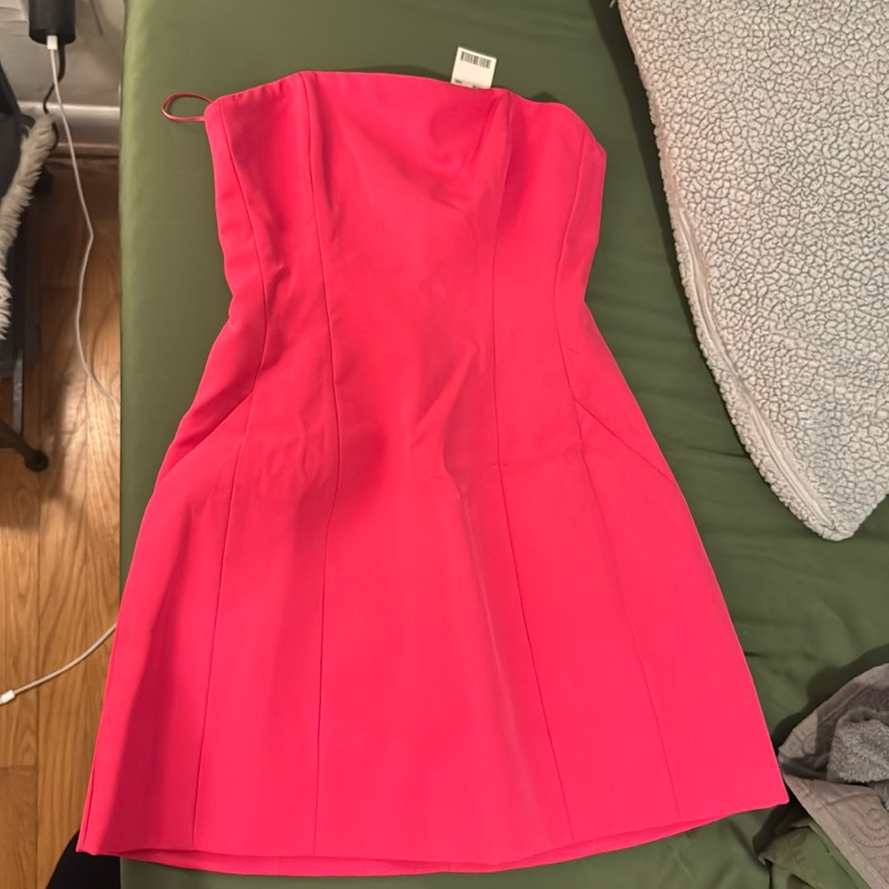 Bardot Hot Pink dress